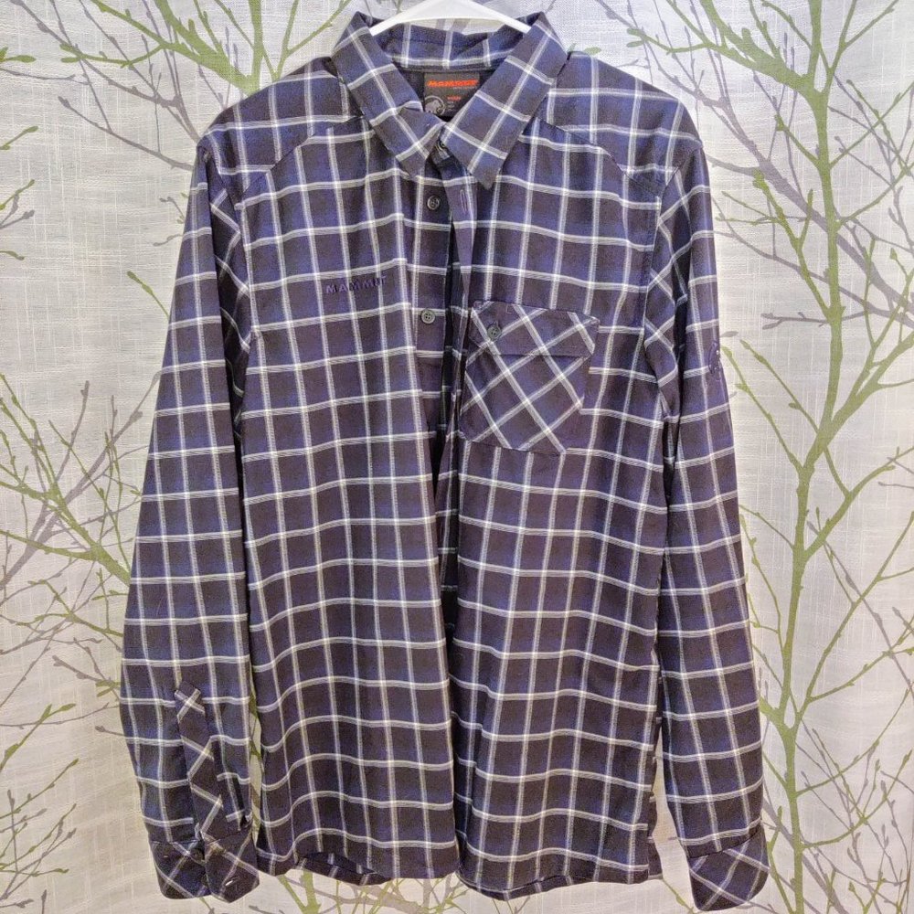 Mammut Mens Plaid Flannel Shirt
